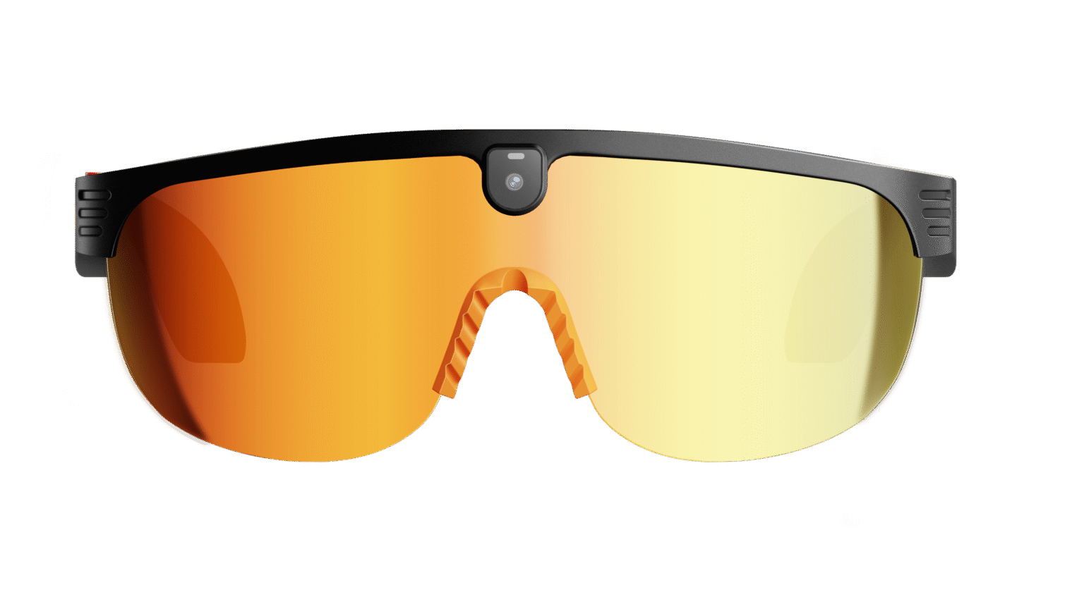 正试图 黑色 橙镜